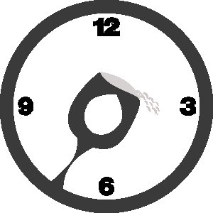 Beer Glass Based Clock (Black C) - Suitable For The Decoration Of A House - Foremost Gifting Material for Your Friends, Relatives and Close Ones