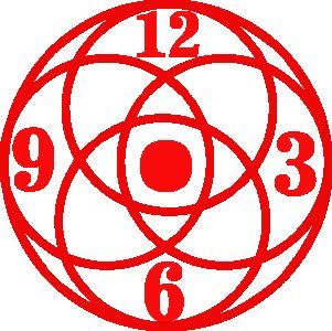 Intersecting Circles Based Clock - Suitable For The Decoration Of A House - Foremost Gifting Material for Your Friends, Relatives and Close Ones