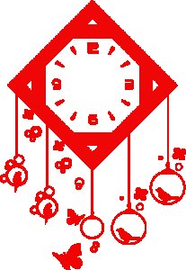 Square Pendulum Based Clock - Suitable For The Decoration Of A House - Foremost Gifting Material for Your Friends, Relatives and Close Ones