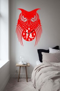 Owl Based Clock - Suitable For The Decoration Of A House - Foremost Gifting Material for Your Friends, Relatives and Close Ones