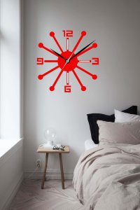 Thermometer Needle Based Clock - Suitable For The Decoration Of A House - Foremost Gifting Material for Your Friends, Relatives and Close Ones