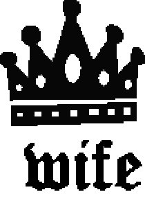 Fit Husband and Wife, Crown-Couple Printed White T-Shirts