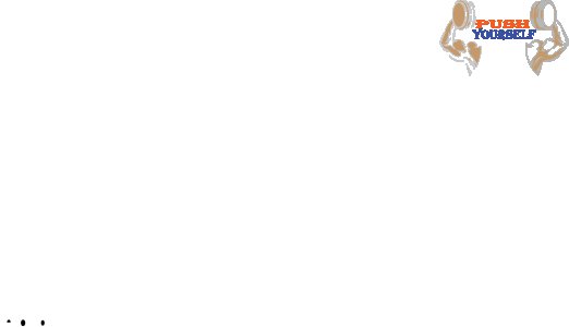 Push Yourself, Round Neck Gym Tshirt (White Tshirt) - Clothes for Gym Lovers - Foremost Gifting Material for Your Friends and Close Ones