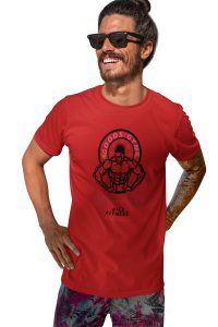 Good Gym, Nice Fitness Round Neck Gym Tshirt (Red Tshirt) - Clothes for Gym Lovers - Suitable for Gym Going Person - Foremost Gifting Material for Your Friends and Close Ones