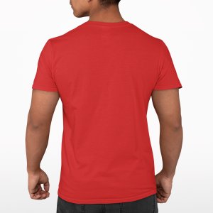 This Coffee is mine - Red - printed t shirt - comfortable round neck cotton.