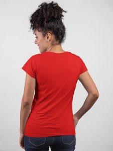 Girl - Line Art for Female - Half Sleeves T-shirt