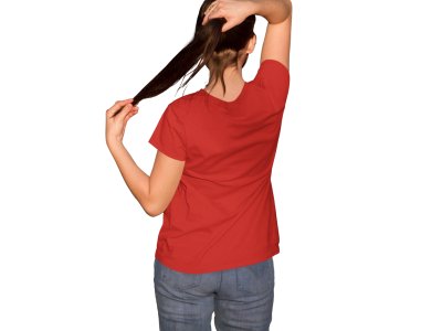 Cats - Line Art for Female - Half Sleeves T-shirt