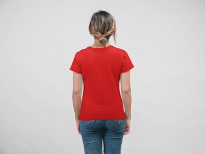 Adapter - Line Art for Female - Half Sleeves T-shirt