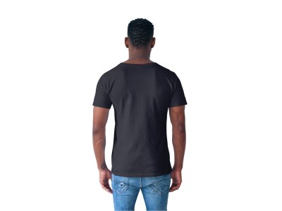 Dog - Line Art for Male - Half Sleeves T-shirt