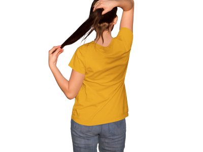 My Brain - Line Art for Female - Half Sleeves T-shirt