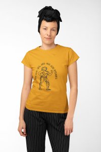 We are Girls - Line Art for Female - Half Sleeves T-shirt