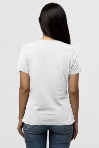 We are Girls - Line Art for Female - Half Sleeves T-shirt