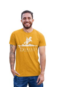 Dirilis Ertugrul - Yellow - The Ertugrul Ghazi - 100% cotton t-shirt for Men with soft feel and a stylish cut