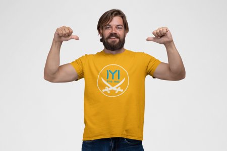 1225-1922 - Yellow - The Ertugrul Ghazi - 100% cotton t-shirt for Men with soft feel and a stylish cut