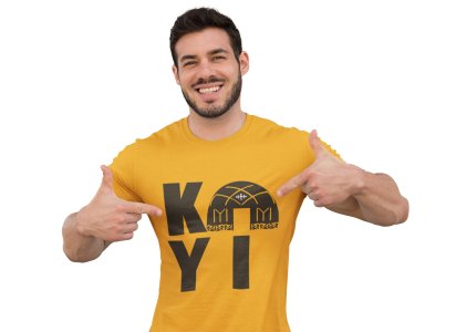 Eyvallah - Yellow - The Ertugrul Ghazi - 100% cotton t-shirt for Men with soft feel and a stylish cut