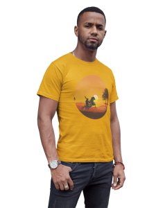 Dirilis - Yellow - The Ertugrul Ghazi - 100% cotton t-shirt for Men with soft feel and a stylish cut