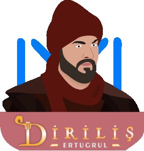 Dirilis - Illustration - Yellow - The Ertugrul Ghazi - 100% cotton t-shirt for Men with soft feel and a stylish cut