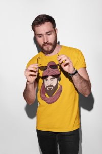 Ertugrul gazi - Yellow - The Ertugrul Ghazi - 100% cotton t-shirt for Men with soft feel and a stylish cut
