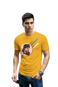 Ertugrul - Yellow - The Ertugrul Ghazi - 100% cotton t-shirt for Men with soft feel and a stylish cut