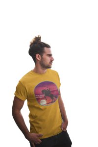 Imaan ka Hissa - Yellow - The Ertugrul Ghazi - 100% cotton t-shirt for Men with soft feel and a stylish cut