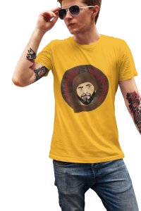 Ertgrul ghazi - Character Illustration - Yellow - The Ertugrul Ghazi - 100% cotton t-shirt for Men with soft feel and a stylish cut