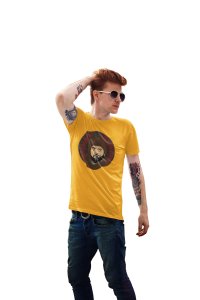 Ertgrul ghazi - Character Illustration - Yellow - The Ertugrul Ghazi - 100% cotton t-shirt for Men with soft feel and a stylish cut