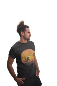 Dirilis - Black - The Ertugrul Ghazi - 100% cotton t-shirt for Men with soft feel and a stylish cut