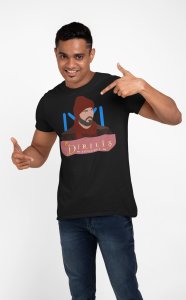 Dirilis - Illustration - Black - The Ertugrul Ghazi - 100% cotton t-shirt for Men with soft feel and a stylish cut