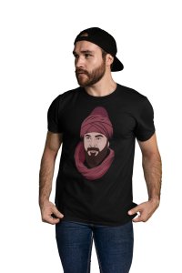 Ertugrul gazi - Black - The Ertugrul Ghazi - 100% cotton t-shirt for Men with soft feel and a stylish cut