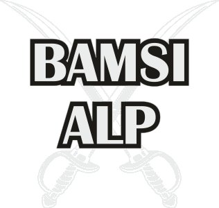 Bamsi Alp - Black - The Ertugrul Ghazi - 100% cotton t-shirt for Men with soft feel and a stylish cut