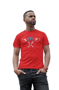 Axes - Red - The Ertugrul Ghazi - 100% cotton t-shirt for Men with soft feel and a stylish cut