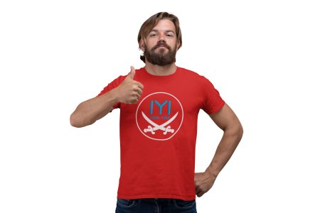 1225-1922 - Red - The Ertugrul Ghazi - 100% cotton t-shirt for Men with soft feel and a stylish cut