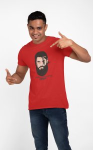 Majlumo ki Awaj banenge - Red - The Ertugrul Ghazi - 100% cotton t-shirt for Men with soft feel and a stylish cut