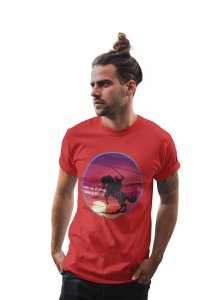 Imaan ka Hissa - Red - The Ertugrul Ghazi - 100% cotton t-shirt for Men with soft feel and a stylish cut