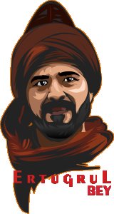 Eryugal Bey - White - The Ertugrul Ghazi - 100% cotton t-shirt for Men with soft feel and a stylish cut