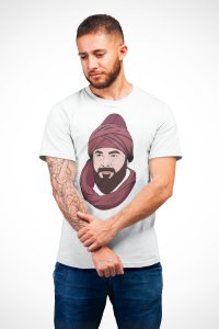 Ertugrul gazi - White - The Ertugrul Ghazi - 100% cotton t-shirt for Men with soft feel and a stylish cut