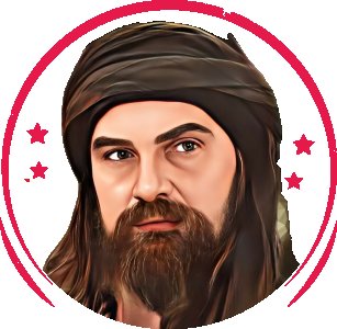 Bamsi Alp - Character Illustration - White - The Ertugrul Ghazi - 100% cotton t-shirt for Men with soft feel and a stylish cut