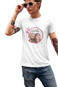 Us Eid ki talash hai - White - The Ertugrul Ghazi - 100% cotton t-shirt for Men with soft feel and a stylish cut