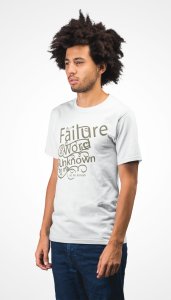 Failure word unknown to me- printed Fun and lovely - Family things - Comfy tees for Men