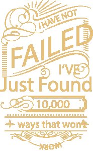 Just found 10,000 ways that wont- printed Fun and lovely - Family things - Comfy tees for Men