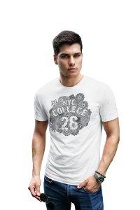 NYC College 26 - printed Fun and lovely - Family things - Comfy tees for Men