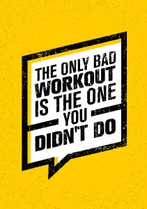 Bad workout is the one you didnt do- printed Fun and lovely - Family things - Comfy tees for Men