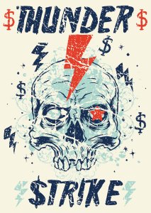 Strike- printed Fun and lovely - Family things - Comfy tees for Men