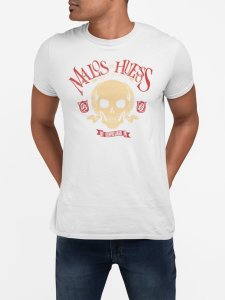 Malos Huesos Graphic art t-shirt- printed Fun and lovely - Family things - Comfy tees for Men