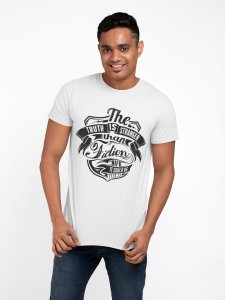 Fiction- printed Fun and lovely - Family things - Comfy tees for Men