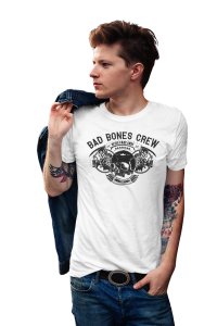 Bad bones crew - printed T-shirts - Men's stylish clothing - Cool tees for boys