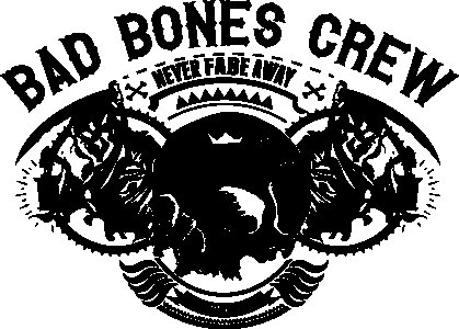 Bad bones crew - printed T-shirts - Men's stylish clothing - Cool tees for boys