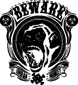 Beware - printed T-shirts - Men's stylish clothing - Cool tees for boys