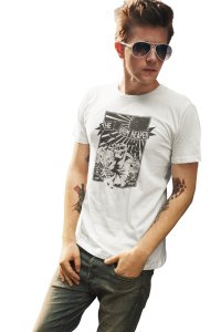 The grip reaper - printed T-shirts - Men's stylish clothing - Cool tees for boys