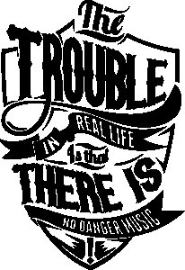 The trouble - printed T-shirts - Men's stylish clothing - Cool tees for boys